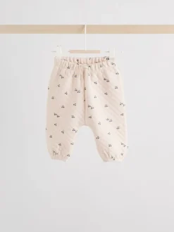 Sets En Outfits|Sweaters En Hoody´S|Next Ecru - Baby doorgestikte Sweatshirt en Broeken Set 2 Pieces (0mnd -2jr)