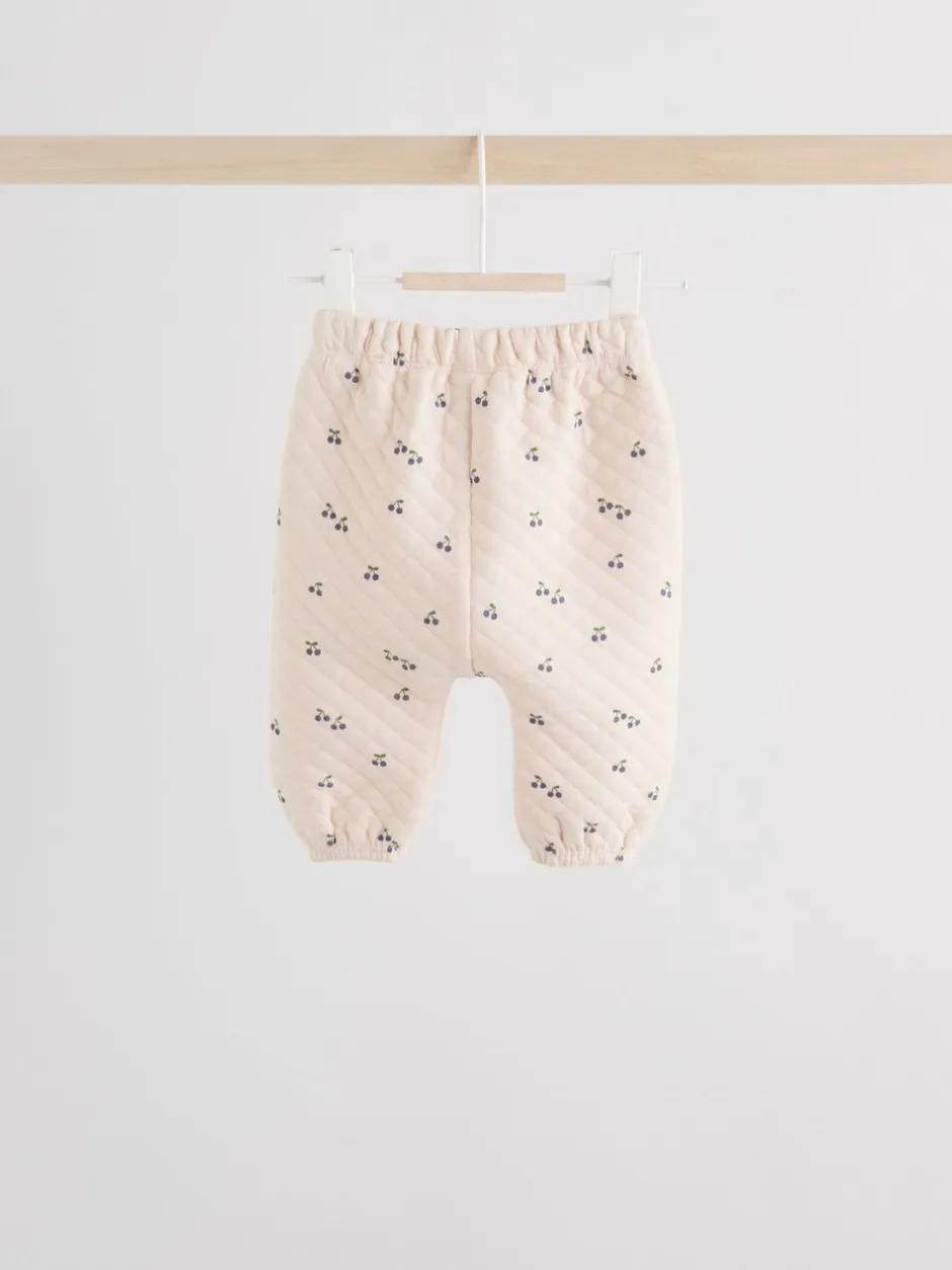 Sets En Outfits|Sweaters En Hoody´S|Next Ecru - Baby doorgestikte Sweatshirt en Broeken Set 2 Pieces (0mnd -2jr)