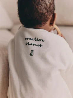 Sets En Outfits|Sweaters En Hoody´S*Next - Baby Sweatshirt and Leggings 2 Piece Set (0mths-2yrs) Ecru