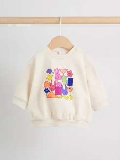 Sets En Outfits|Sweaters En Hoody´S*Next - Baby Sweatshirt and Leggings 2 Piece Set (0mths-2yrs) Ecru