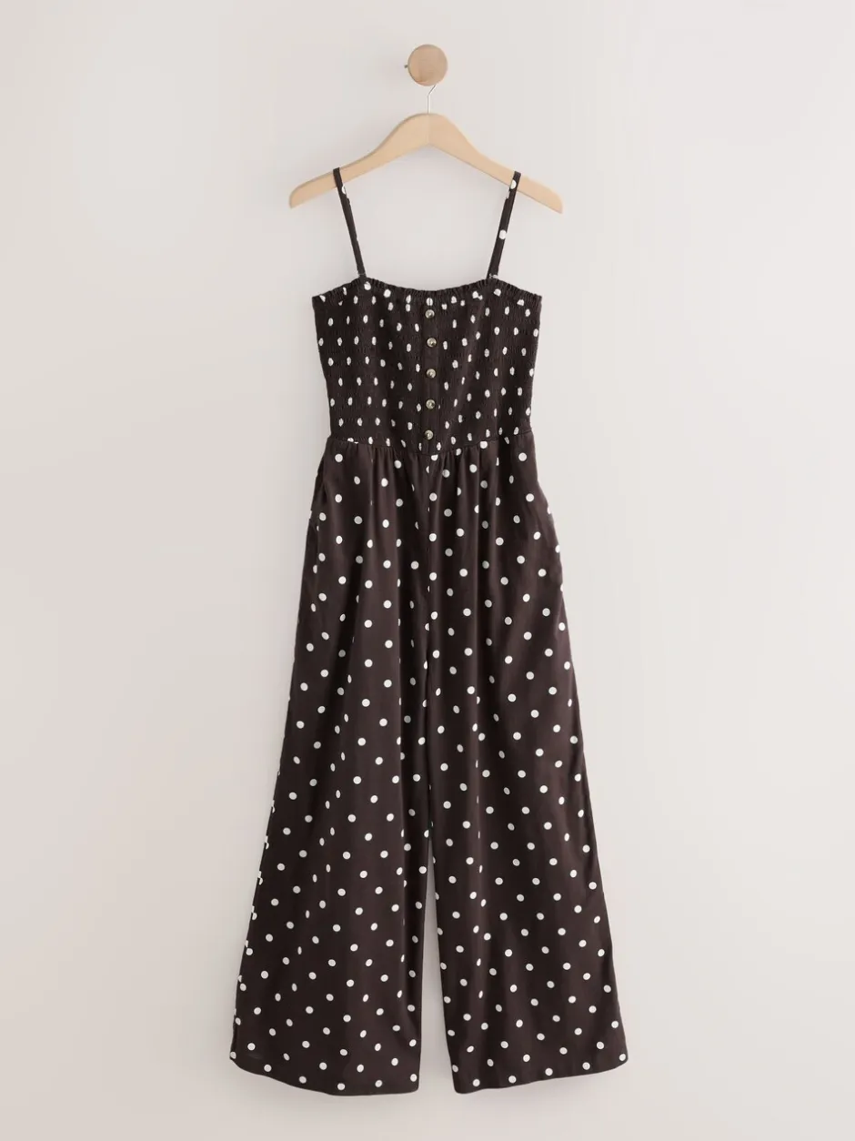 Jumpsuits En Playsuits*Next - Bandeau Jumpsuit with Linen Ecru