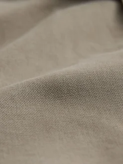 Shirts|Next - Corduroy canvas shacket overshirt met kraag Ecru