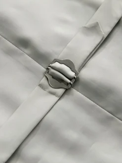 Vesten*Next Ecru - Gilet van linnenmix met textuur