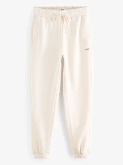 Leggings En Joggingbroeken|self. Ecru - Joggingbroek met banden