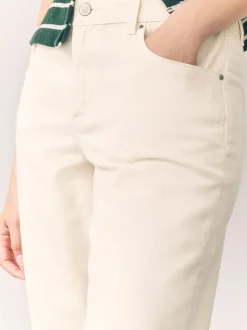 Shorts|Next Ecru - Knielange Bermuda denim shorts