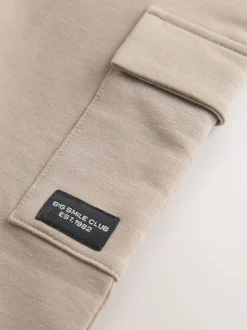 Jeans En Joggingbroeken|Joggingbroeken|Next Ecru - Skinny utility-joggingbroek (3mnd -7jr)