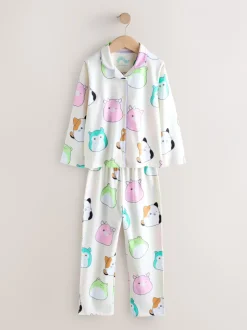 Nachtkleding En Pyjama's|Pyjama's*Next Ecru - Squishmallow-pyjama met knoopsluiting (5-14jr)