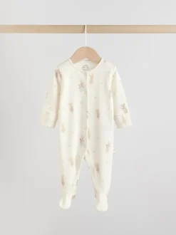 Babypakjes En Babypyjama's|Next Ecru Fairy Mouse - Set van 3 babypyjama's (0-2jr)