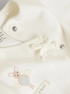 Babypakjes En Babypyjama's|Next Ecru Fairy Mouse - Set van 3 babypyjama's (0-2jr)