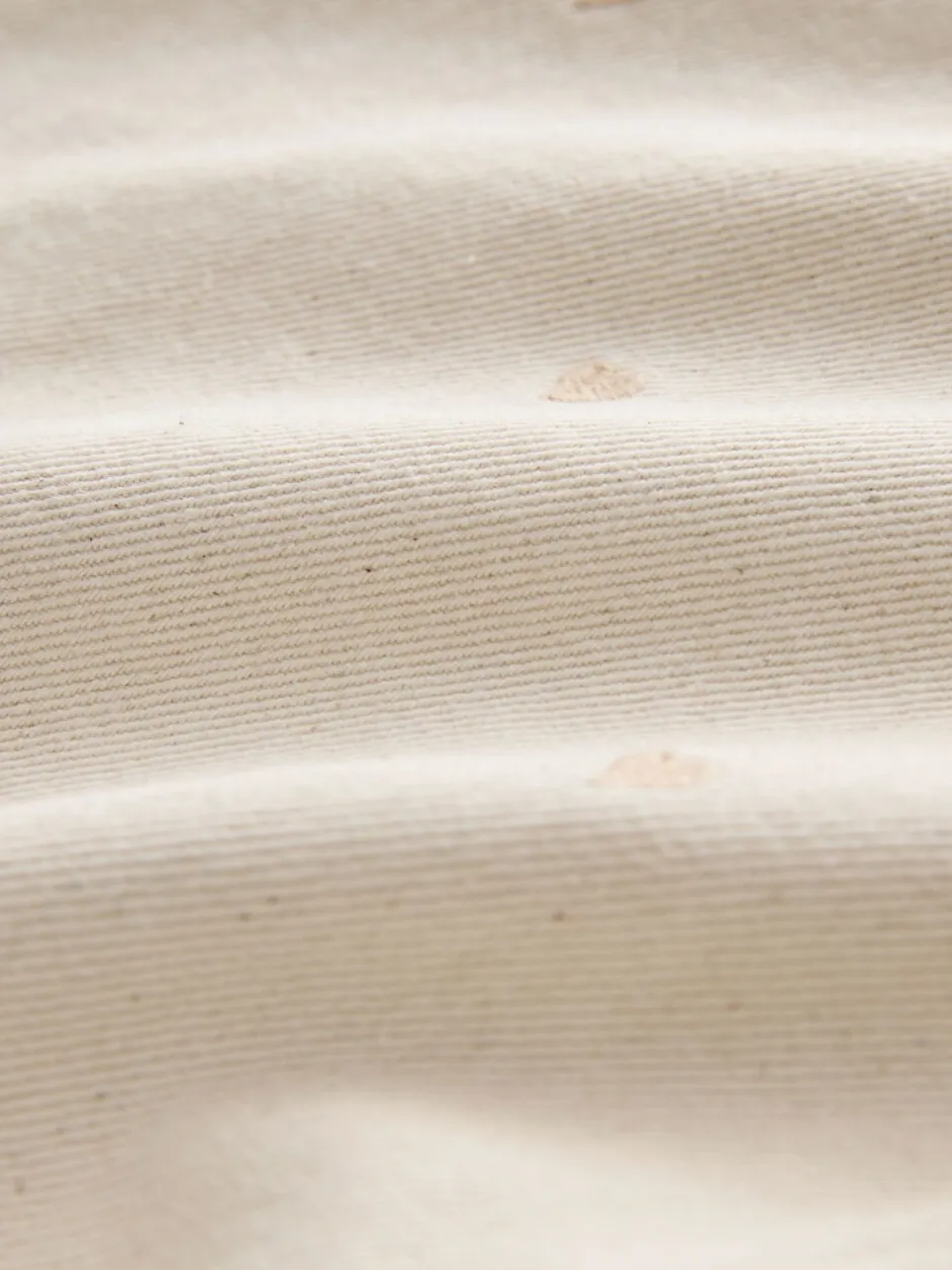 Jeans|Next Ecru geborduurd hart - Jeans met wijde pijpen