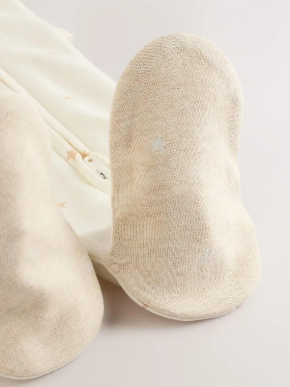 Babypakjes En Babypyjama's*Next - Babypyjama met tweewegrits (0-18mnd) Ecru I Love My Mummy