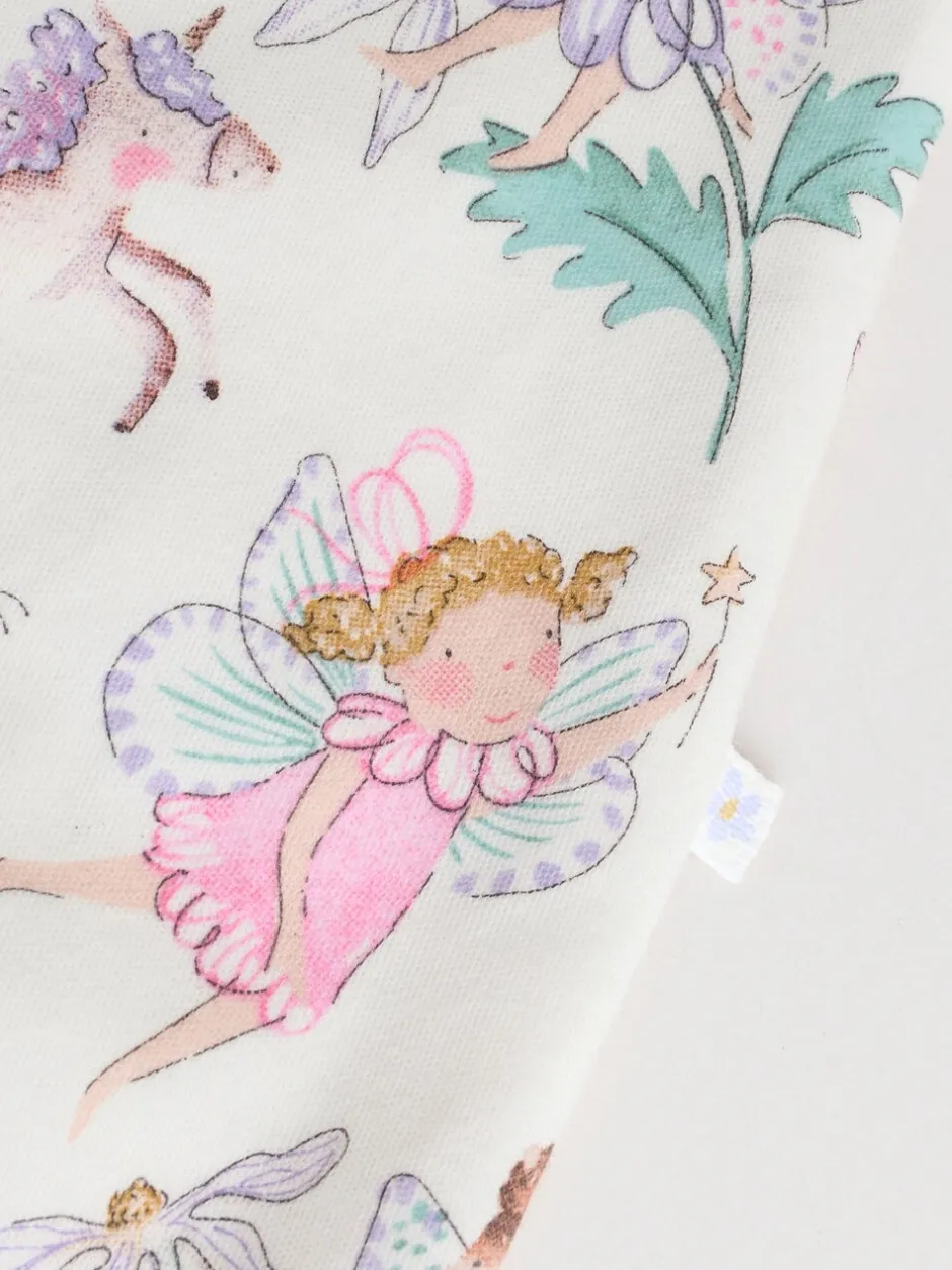 Babypakjes En Babypyjama's*Next Ecru met elfje - Verpakking van 3 babypyjama's met tweewegrits (0-2jr)