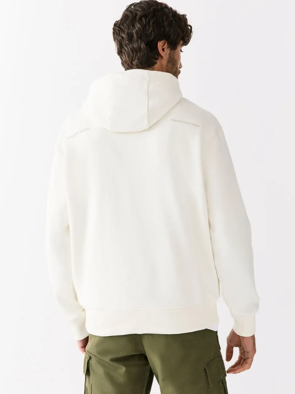 Sweaters En Hoody´S|Sweaters En Hoody´S|Next Ecru wit - Hoodie met grafische print