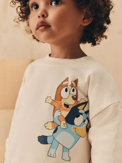 Tops|Sets En Combisets|Next Ecru wit - Set met Bluey-top met lange mouwen en legging (3mnd-7jr)