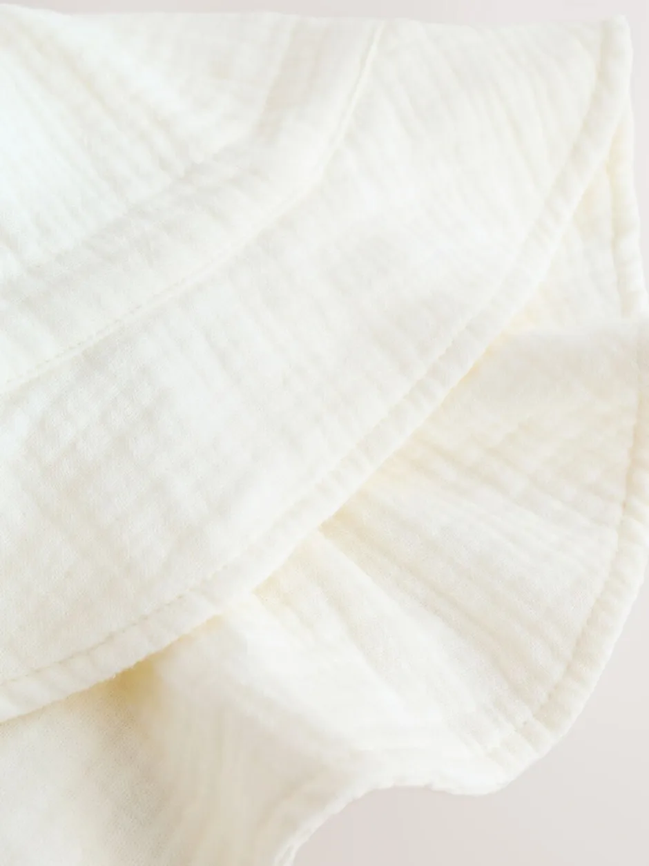 Mutsjes En Antikrabwantjes|Mutsen, Handschoenen En Sjaals*Next Ecru Woven Crinkle - Babyhoedje (0 mnd-2 jr)