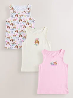 Alle Ondergoed|Next Ecru/roze - Paw Patrol hemden 3 verpakking (2-8jaar)