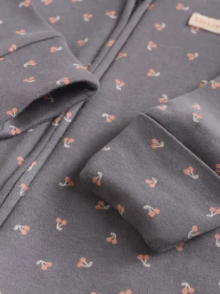 Babypakjes En Babypyjama's|Next - Verpakking van 4 Baby pyjama's met tweewegrits en Print (0mnd -3jr) Eenkleurig luipaard en kers