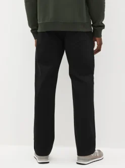 Jeans|Next Effen zwart - Klassieke stretchy Jeans met relaxed fit