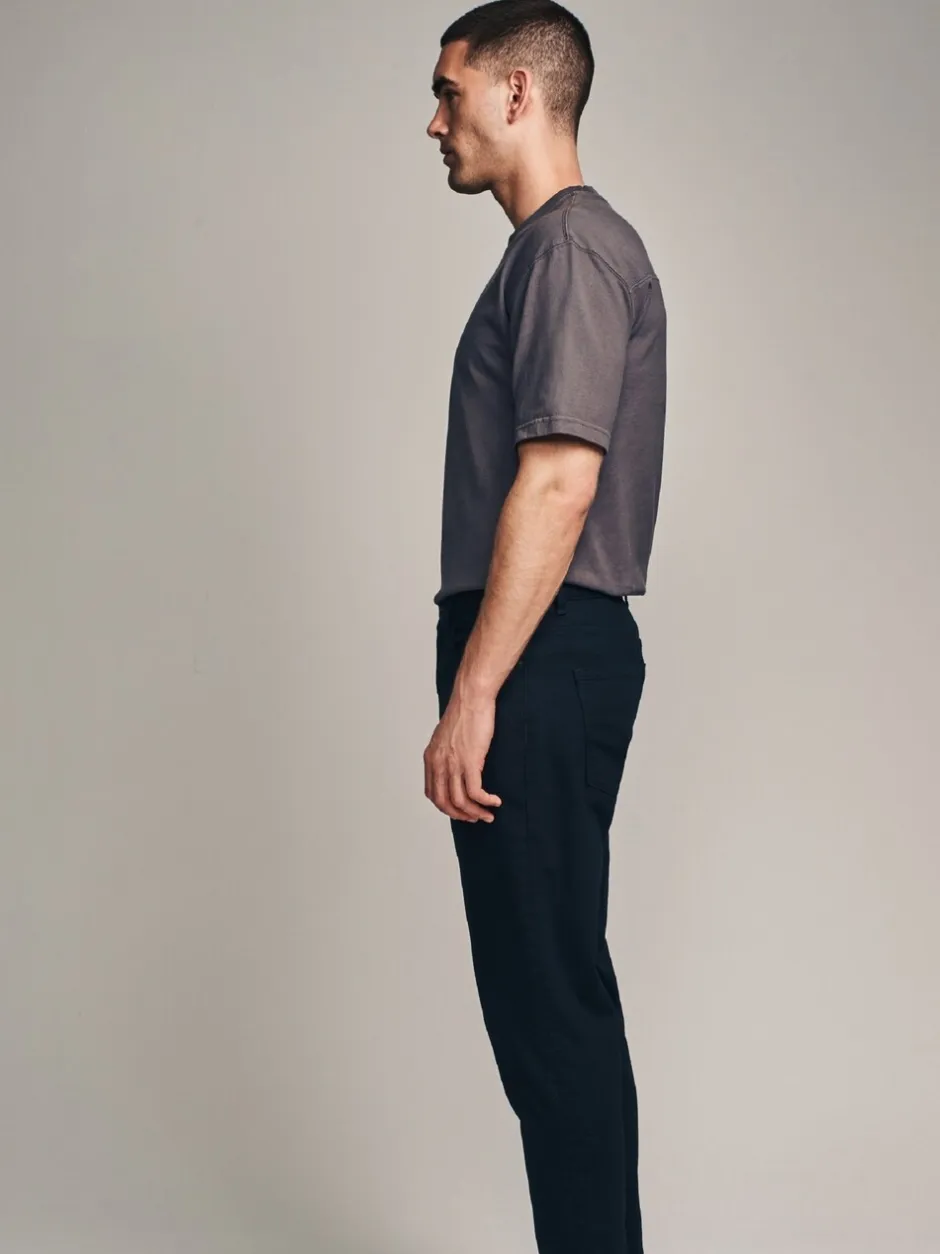 Jeans|Next Effen zwart - Klassieke stretchjeans met standaard taps toelopende pasvorm