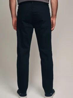 Jeans|Next Effen zwart - Klassieke stretchjeans met standaard taps toelopende pasvorm