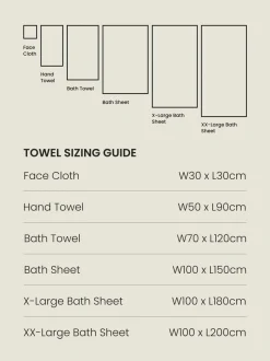 Handdoeken En Badmatten*Next Egyptische katoenen handdoek