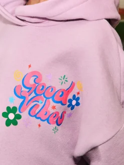 Sweaters En Hoody´S*Eleanor Bowmer Lilac Purple Graphic Hoodie