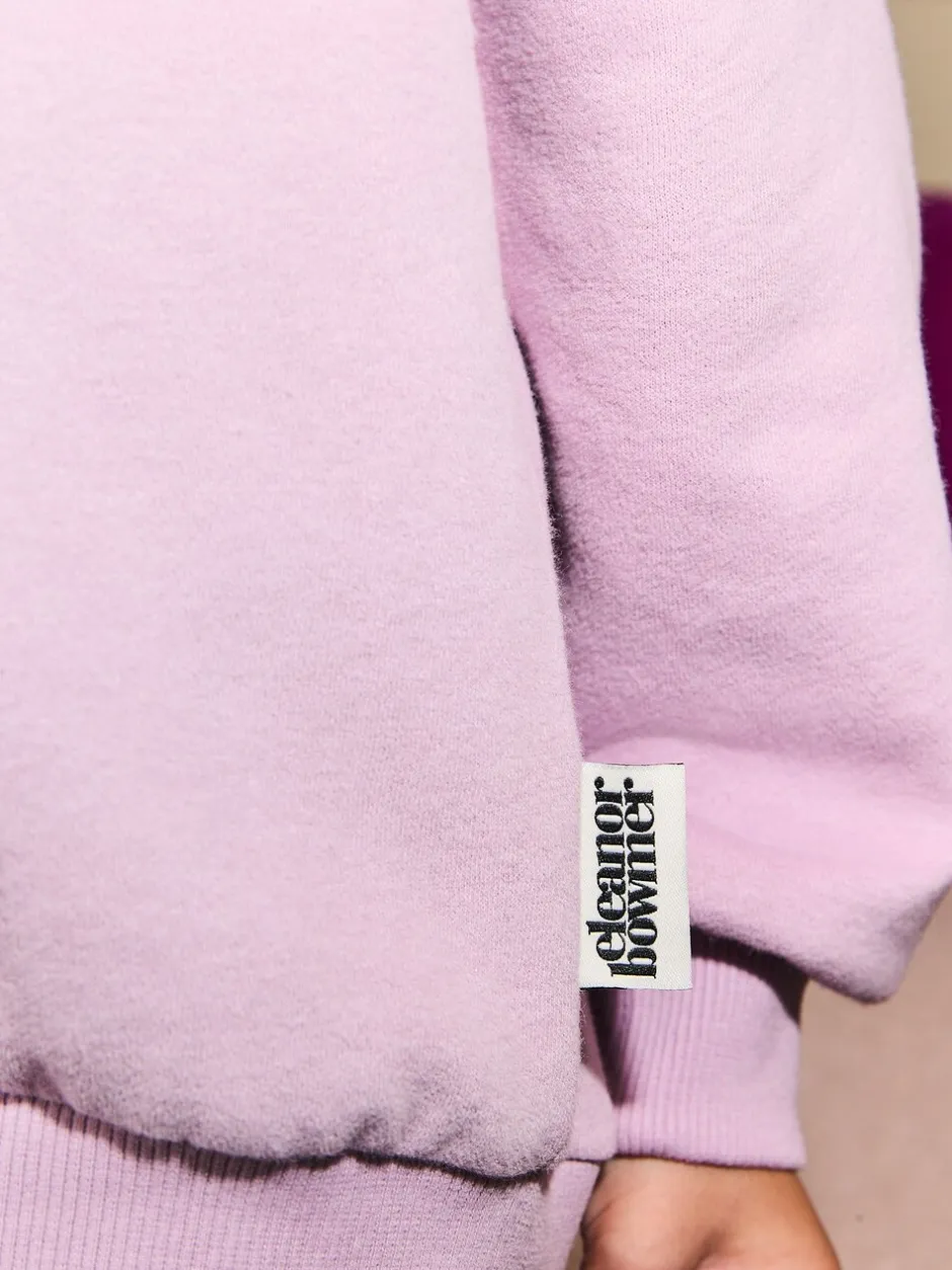 Sweaters En Hoody´S*Eleanor Bowmer Lilac Purple Graphic Hoodie