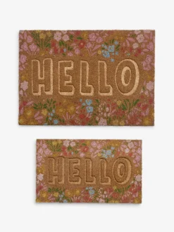 Deurmatten|Vloerkleden En Lopers|Next Embossed Floral Coir Doormat