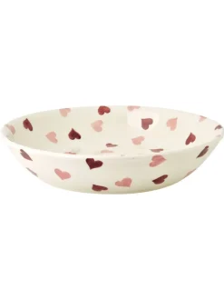 Eetservies En Pastaschalen|Emma Bridgewater - Middelgrote pastakom met roze hartjes