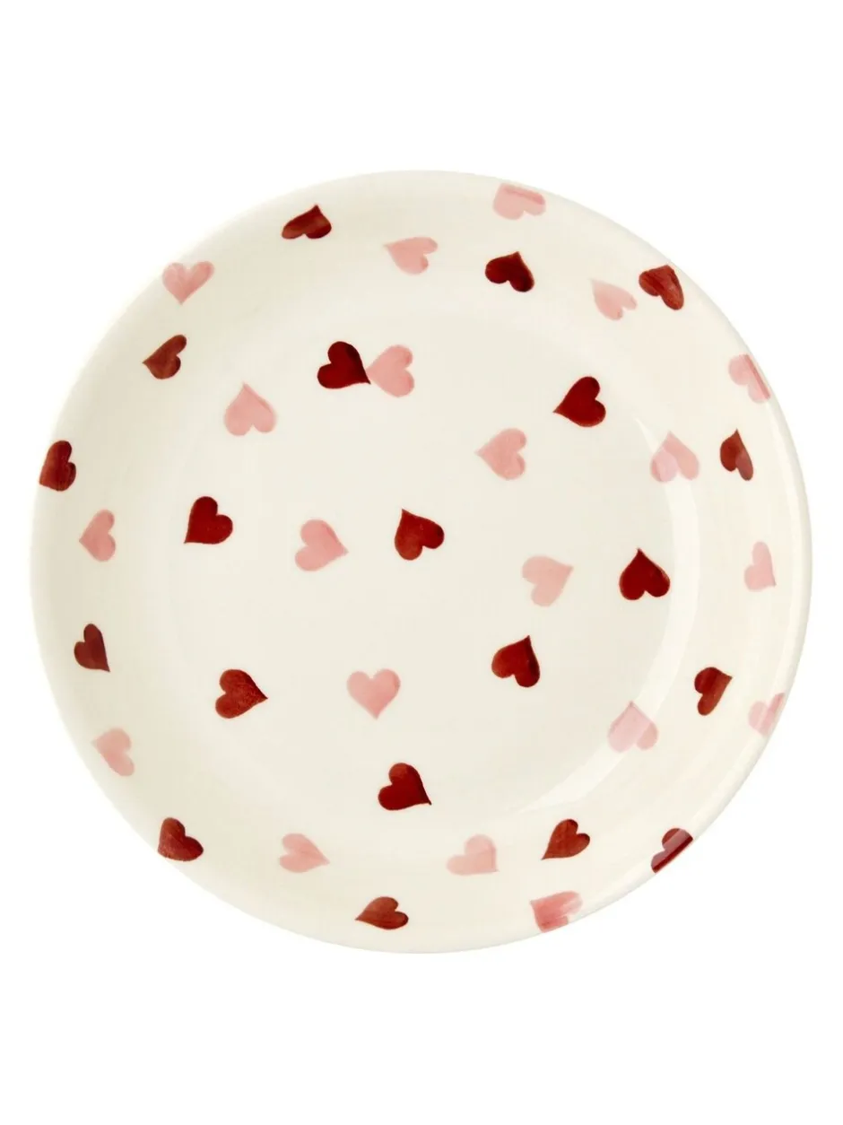 Eetservies En Pastaschalen|Emma Bridgewater - Middelgrote pastakom met roze hartjes