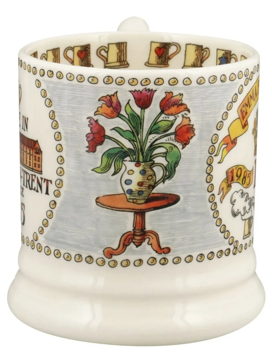 Mokken En Koppen*Emma Bridgewater 40 Years 1985-2025 1/2 Pint Mug