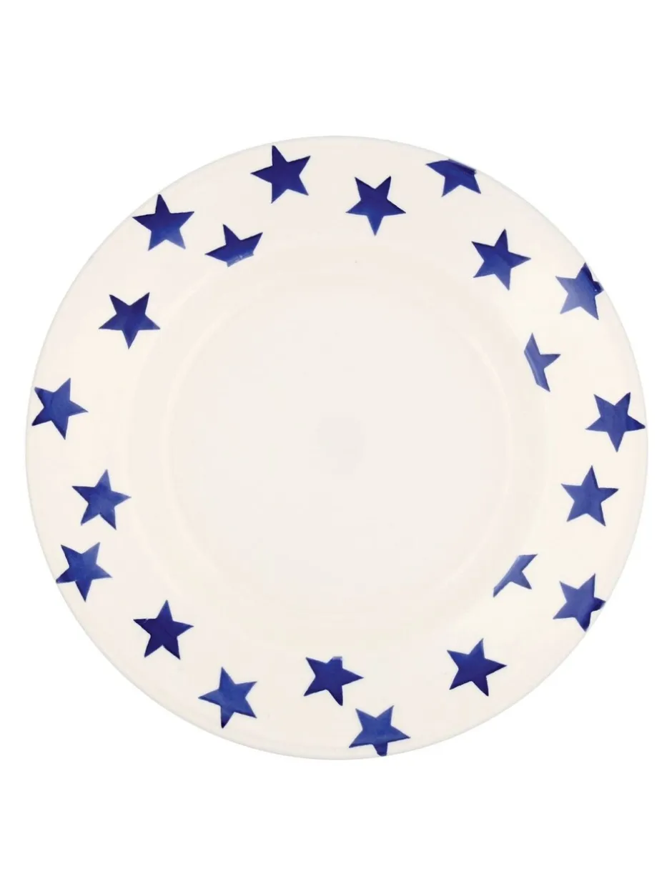 Eetservies En Pastaschalen|Emma Bridgewater Blue Star 10 1/2 Inch Dinner Plate