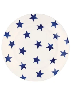 Eetservies En Pastaschalen*Emma Bridgewater Blue Star 8 1/2 Inch Side Plate