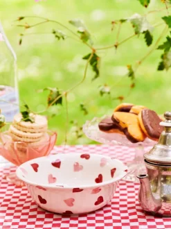 Eetservies En Pastaschalen*Emma Bridgewater ontbijtkom met roze hartjes