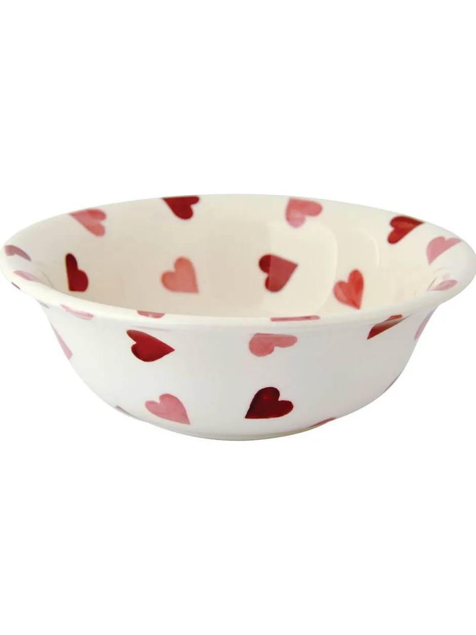 Eetservies En Pastaschalen*Emma Bridgewater ontbijtkom met roze hartjes