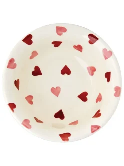 Eetservies En Pastaschalen*Emma Bridgewater ontbijtkom met roze hartjes