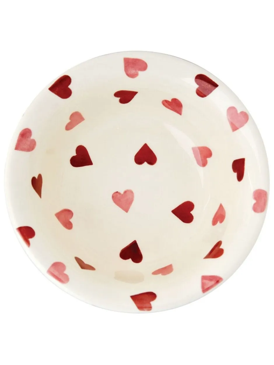 Eetservies En Pastaschalen*Emma Bridgewater ontbijtkom met roze hartjes