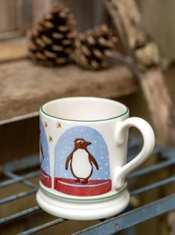 Mokken En Koppen|Emma Bridgewater Penguin Snow Globe 1/2 Print Mug