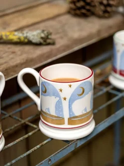 Mokken En Koppen|Tafelgerei|Emma Bridgewater Polar Bear Snow Globe 1/2 Pint Mug
