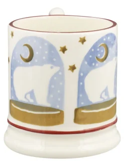 Mokken En Koppen|Tafelgerei|Emma Bridgewater Polar Bear Snow Globe 1/2 Pint Mug