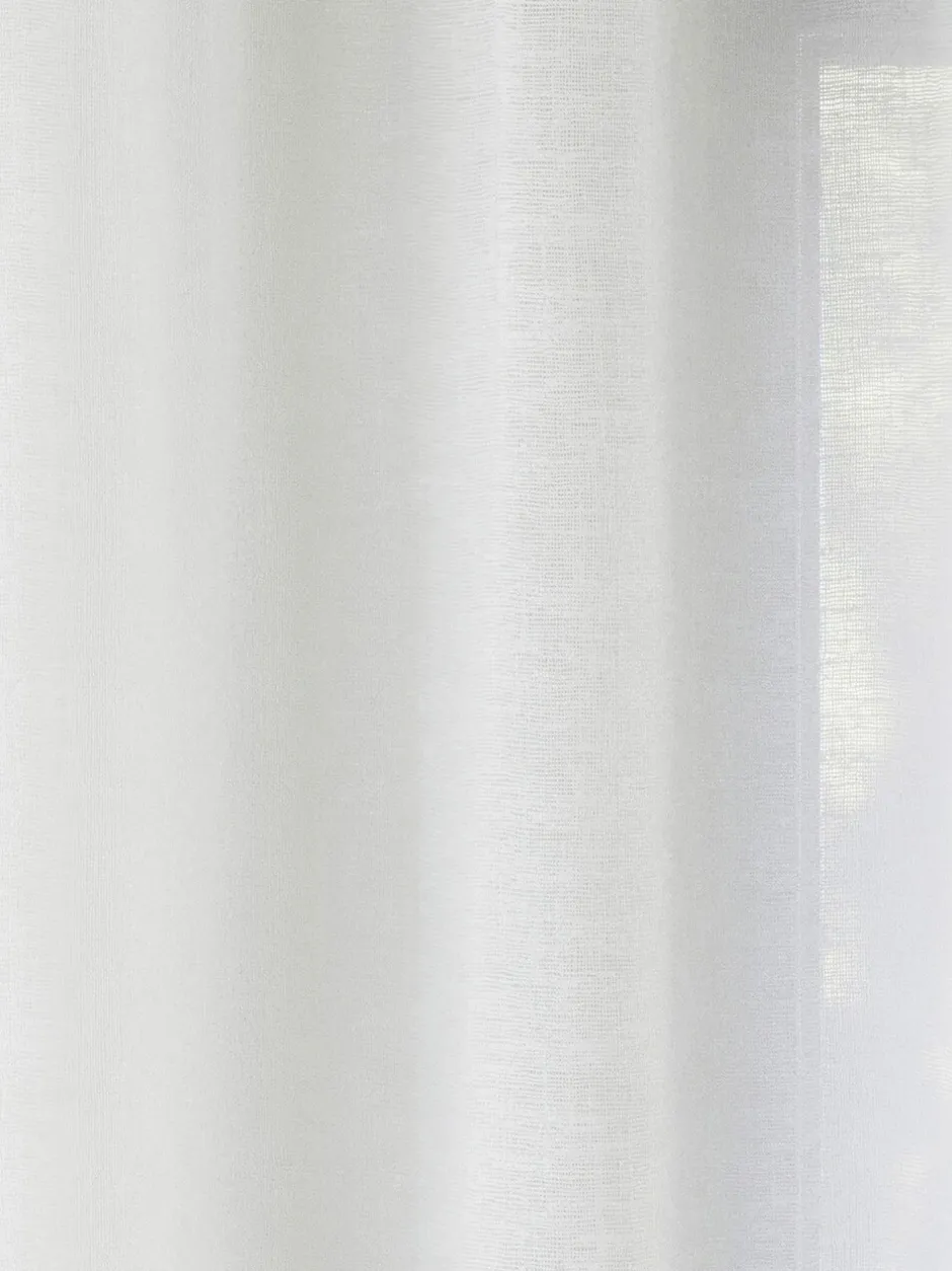 Gordijnen|Gordijnen|Enhanced Living Crete Voile Panel Wit