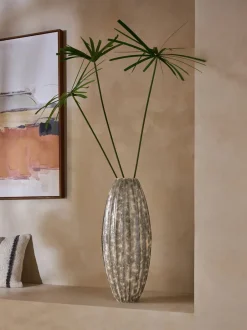 Vazen*Next Extra Large Reactive Glaze Ceramic Vase