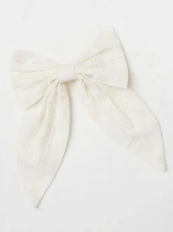 Haaraccessoires*Fat Face FatFace 100% katoenen haarstrik met broderiedetail