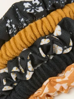 Haaraccessoires*Fat Face FatFace 5 Pack Sand Garden Scrunchies