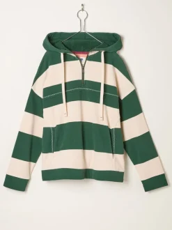 Hoody's En Sweatshirts|Fat Face FatFace 1988 Stripe Hoodie
