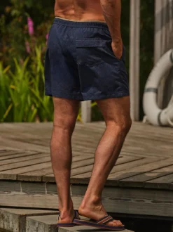 Badkleding*Fat Face FatFace Abstract Geo Print Swim Shorts