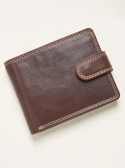Portemonnees|Fat Face FatFace Contrast Stitch Leather Wallet