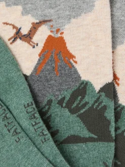 Sokken|Sokken|Fat Face FatFace Dinosaur Scene Socks