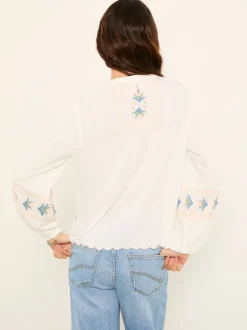 Blouses En Overhemden|Fat Face FatFace Embroidered Blouse