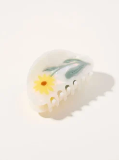 Haaraccessoires|Fat Face FatFace Flower Claw Clip